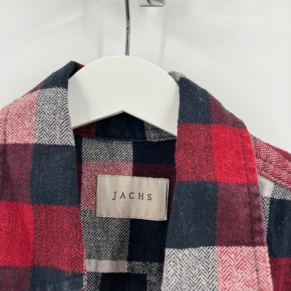 Jach’s Plaid Sleeveless Ladies Shirt - Picture 3 of 4